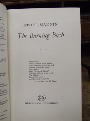 Ethel Mannin - The Burning Bush -  - KTK0094385