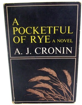 A.j. Cronin - A Pocketful of Rye -  - KTK0099488