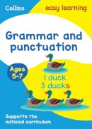 Collins Easy Learning - Grammar and Punctuation Ages 5-7: Ideal for home learning (Collins Easy Learning KS1) - 9780008134327 - V9780008134327