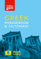 Collins Dictionaries - Collins Gem Greek Phrasebook and Dictionary - 9780008135898 - V9780008135898