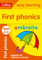Collins Easy Learning - First Phonics Ages 3-5 - 9780008151638 - V9780008151638