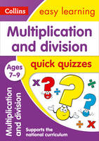 Collins UK - Multiplication and Division Quick Quizzes: Ages 7-9 (Collins Easy Learning KS2) - 9780008212575 - V9780008212575