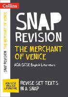 Collins Uk - Collins Snap Revision Text Guides  The Merchant of Venice: AQA GCSE English Literature - 9780008247096 - V9780008247096