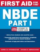 Derek Steinbacher - First Aid for the NBDE Part 1, Third Edition - 9780071769044 - V9780071769044
