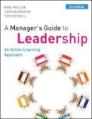 Mike Pedler - A Manager´s Guide to Leadership - 9780077128845 - V9780077128845