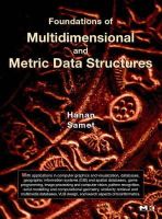 Samet - Foundations of Multidimensional and Metric Data Structures - 9780123694461 - V9780123694461