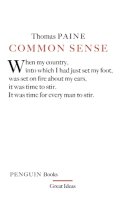 Thomas Paine - Common Sense (Great Ideas) - 9780141018904 - V9780141018904