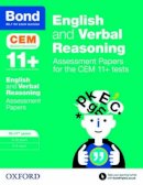 Michellejoy Hughes - Bond 11+: English and Verbal Reasoning: Assessment Papers for CEM - 9780192742841 - V9780192742841