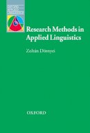 Zoltan Dornyei - Research Methods in Applied Linguistics - 9780194422581 - V9780194422581
