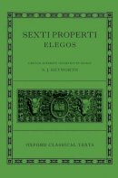 S J (Ed) Heyworth - Sexti Properti Elegi - 9780198146742 - V9780198146742