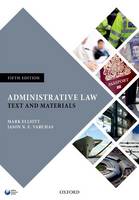 Mark Elliott - Administrative Law: Text and Materials - 9780198719465 - V9780198719465