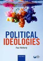Paul Wetherly - Political Ideologies - 9780198727859 - V9780198727859