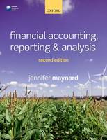 Jennifer Maynard - Financial Accounting, Reporting, and Analysis - 9780198745310 - V9780198745310