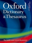 Oxford Languages - Oxford Dictionary and Thesaurus - 9780199230884 - KMK0004392