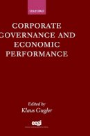  - Corporate Governance and Economic Performance - 9780199245703 - V9780199245703