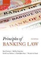 Ross Cranston - Principles of Banking Law - 9780199276080 - V9780199276080