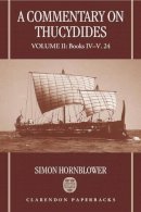 Simon Hornblower - Commentary on Thucydides - 9780199276257 - V9780199276257