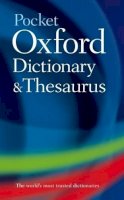 Oxford Dictionaries - Pocket Oxford Dictionary and Thesaurus (Dictionary/Thesaurus) - 9780199532865 - V9780199532865