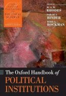 R. A. W. Rhodes - The Oxford Handbook of Political Institutions - 9780199548460 - V9780199548460