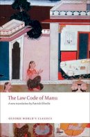 Patrick Olivelle - The Law Code of Manu - 9780199555338 - V9780199555338