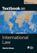 Martin Dixon - Textbook on International Law - 9780199574452 - V9780199574452