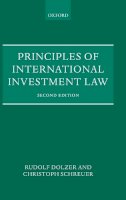 Rudolf Dolzer - Principles of International Investment Law - 9780199651795 - V9780199651795