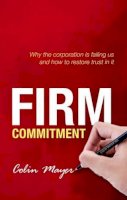 Colin Mayer - Firm Commitment - 9780199669936 - V9780199669936