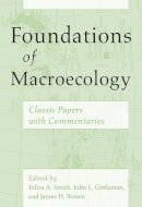 Felisa A. Smith - Foundations of Macroecology - 9780226115474 - V9780226115474