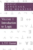 L.t.f. Gamut - Logic, Language and Meaning - 9780226280851 - V9780226280851