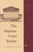 Dennis J Hutchinson - Supreme Court Review 2016 - 9780226490847 - V9780226490847