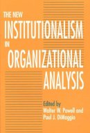 Walter W. Powell - The New Institutionalism in Organizational Analysis - 9780226677095 - V9780226677095