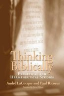 André Lacocque - Thinking Biblically - 9780226713434 - V9780226713434