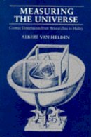 Albert Van Helden - Measuring the Universe - 9780226848822 - V9780226848822