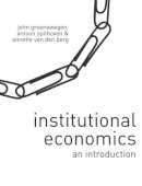 John Groenewegen - Institutional Economics: An Introduction - 9780230550735 - V9780230550735