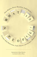 Judith Butler - What Is a People? - 9780231168762 - V9780231168762
