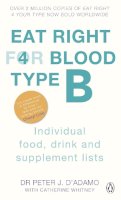 Peter J D´adamo - Eat Right for Blood Type B - 9780241954386 - V9780241954386