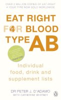 Peter J. D´adamo - Eat Right for Blood Type AB - 9780241954393 - V9780241954393