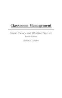 Robert T. Tauber - Classroom Management - 9780275996680 - V9780275996680
