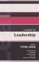 The Rt Revd Dr Titre Ande - ISG 43: A Guide to Leadership (International Study Guide (ISG)) - 9780281062072 - V9780281062072