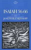 Joseph Blenkinsopp - Isaiah 56-66 - 9780300139624 - V9780300139624