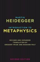 Martin Heidegger - Introduction to Metaphysics - 9780300186123 - V9780300186123