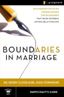 Henry Cloud - Boundaries in Marriage Participant´s Guide - 9780310246152 - V9780310246152