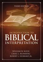 William W. Klein - Introduction to Biblical Interpretation: Third Edition - 9780310524175 - V9780310524175