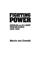 Martin Van Creveld - Fighting Power - 9780313091575 - V9780313091575
