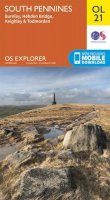 Ordnance Survey - South Pennines, Burnley, Hebden Bridge, Keighley & Todmorden (OS Explorer Map) - 9780319242605 - V9780319242605