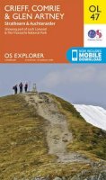 Ordnance Survey - Crieff, Comrie & Glen Artney, Strathearn & Auchterarder (OS Explorer Map) - 9780319242865 - V9780319242865