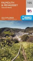 Ordnance Survey - Falmouth and Mevagissey, Truro and St Mawes (OS Explorer Map) - 9780319243077 - V9780319243077