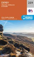 Ordnance Survey - Derby, Uttoxeter, Ashbourne and Cheadle (OS Explorer Map) - 9780319244562 - V9780319244562