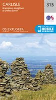 Ordnance Survey - Carlisle, Brampton, Longtown and Gretna Green (OS Explorer Map) - 9780319245675 - V9780319245675