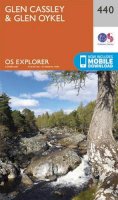 Ordnance Survey - Glen Cassley and Glen Oykel (OS Explorer Map) - 9780319246832 - V9780319246832